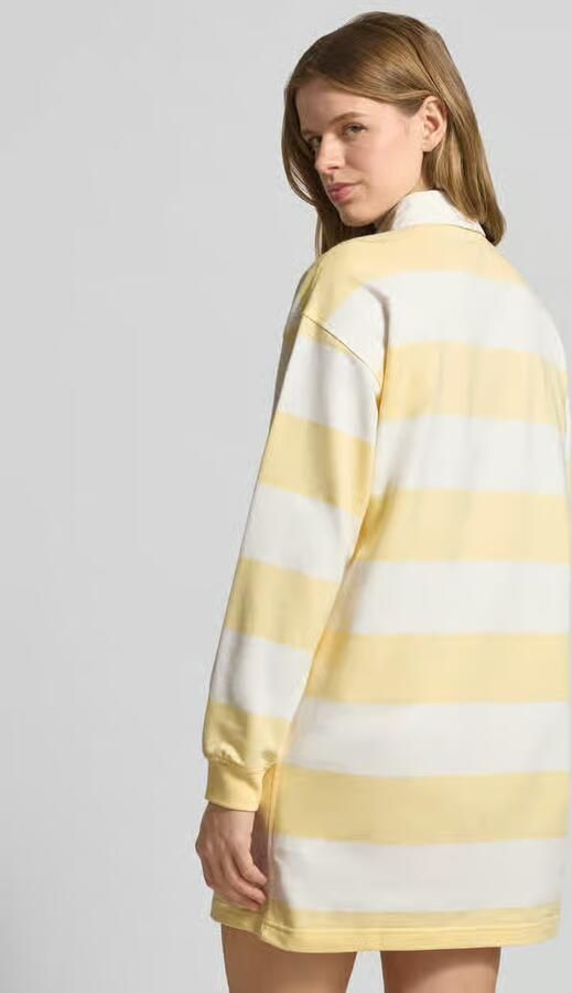 Calvin Klein Jeans Mini-jurk met polokraag model 'Varsity' - Foto 2