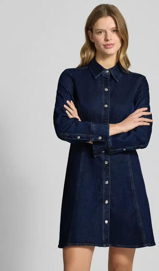 Calvin Klein Jeans Minijurk in denimlook model 'Classic' - Foto 3