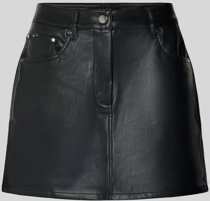 Calvin Klein Jeans Minirok in leerlook