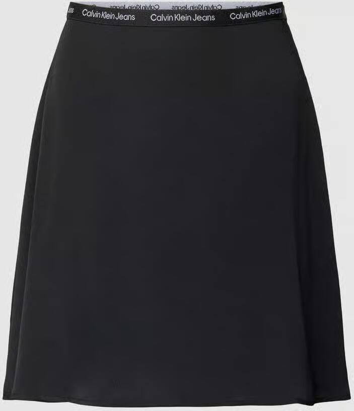 Calvin Klein Rok in a-lijn Logo elastic skirt met een logo-opschrift - Foto 2