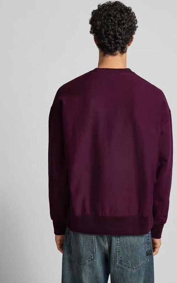 Calvin Klein Jeans Oversized fit sweatshirt met logostitching model 'Premium'