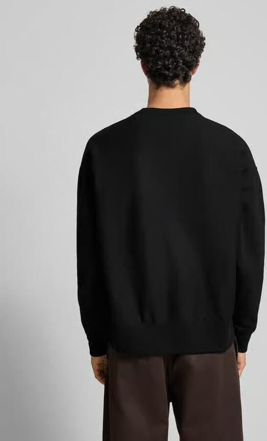 Calvin Klein Jeans Oversized fit sweatshirt met logostitching model 'Premium'