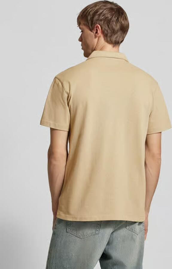 Calvin Klein Jeans Poloshirt met labeldetail