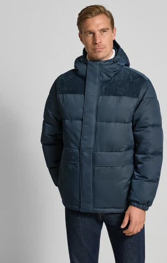 Calvin Klein Jeans Puffer jacket met verborgen ritssluiting en labelstitching - Foto 2