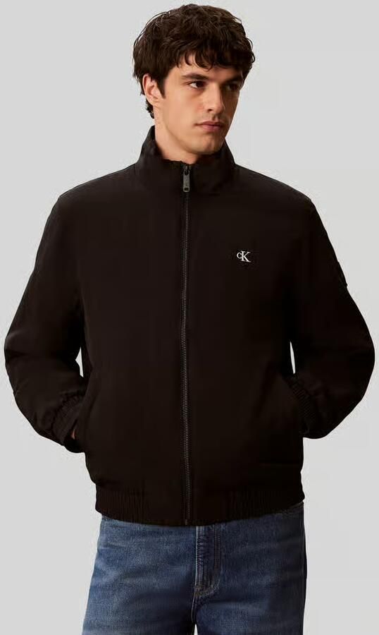 Calvin Klein Jeans Regular fit blouson met labelpatch - Foto 2