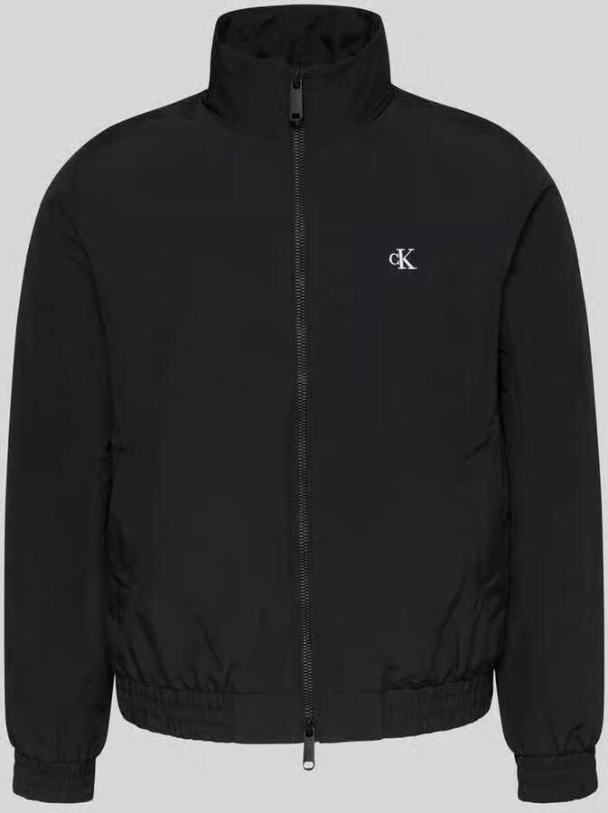 Calvin Klein Jeans Regular fit blouson met labelpatch - Foto 2