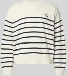 Calvin Klein Jeans regular fit gebreide pullover van puur katoen