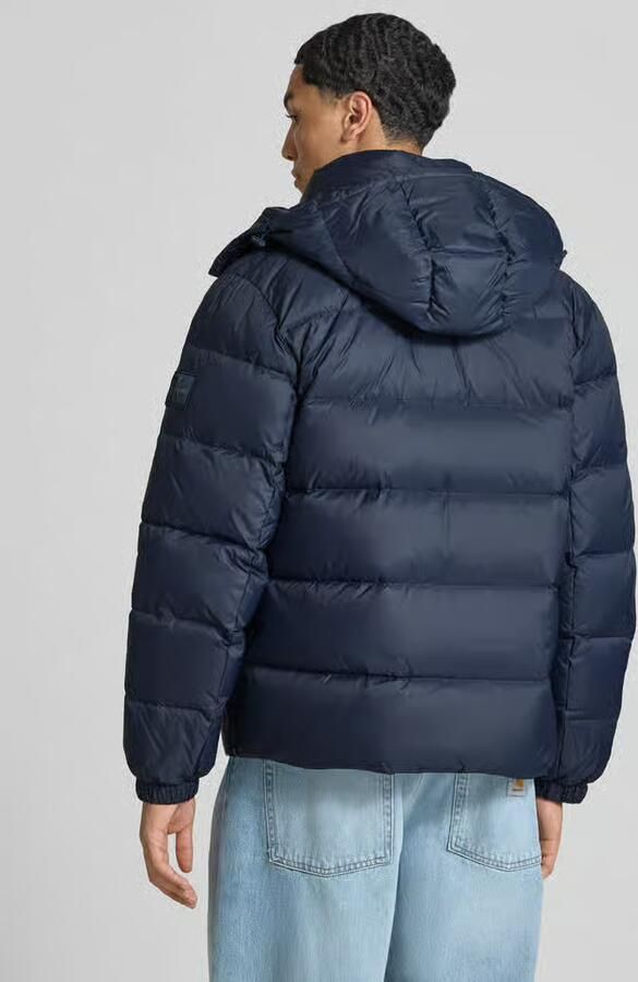 Calvin Klein Jeans Regular fit gewatteerd jack met afneembare capuchon - Foto 4