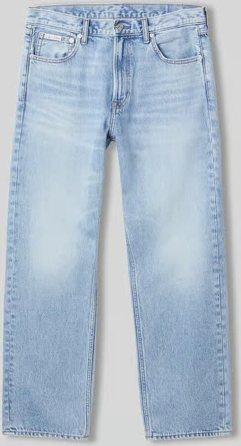Calvin Klein Jeans straight fit jeans van puur katoen - Foto 3