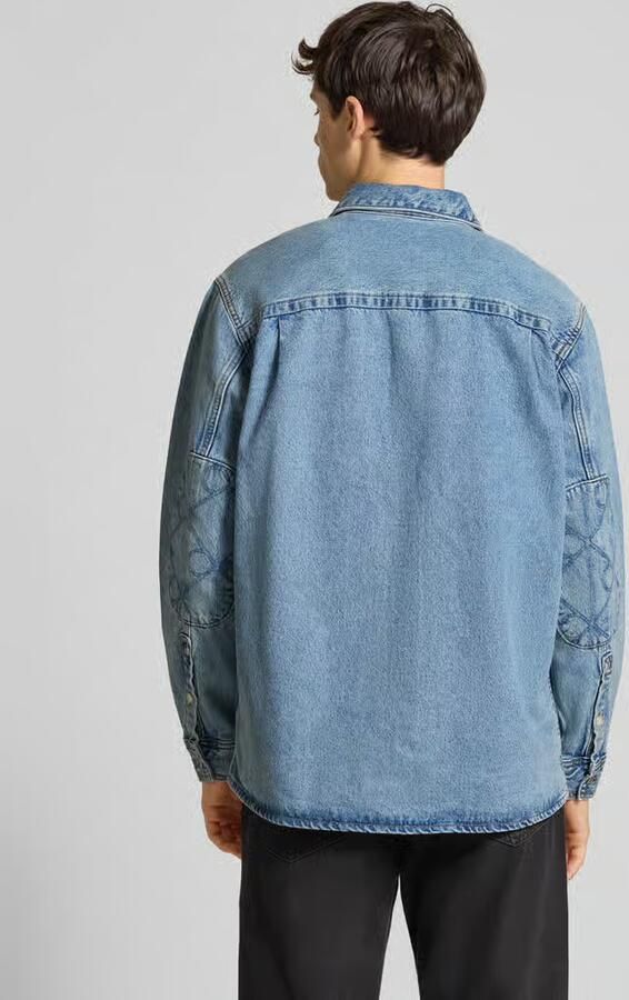 Calvin Klein Jeans Regular fit Jeanshemd met borstzak