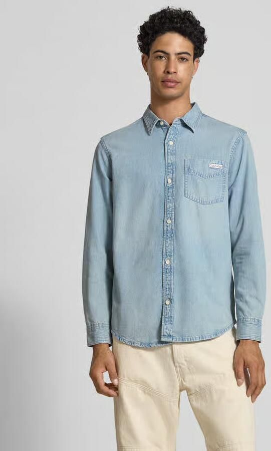Calvin Klein Jeans Overhemd Lange Mouw lv04rg908gaz3y73xl - Foto 3