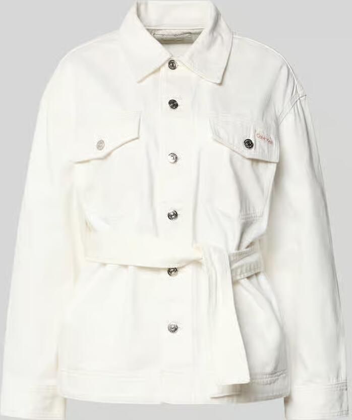 Calvin Klein Jeans Regular fit jeansjack met afneembaar tailleband - Foto 2