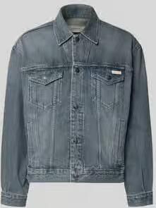 Calvin Klein Jeans regular fit jeansjack van puur katoen
