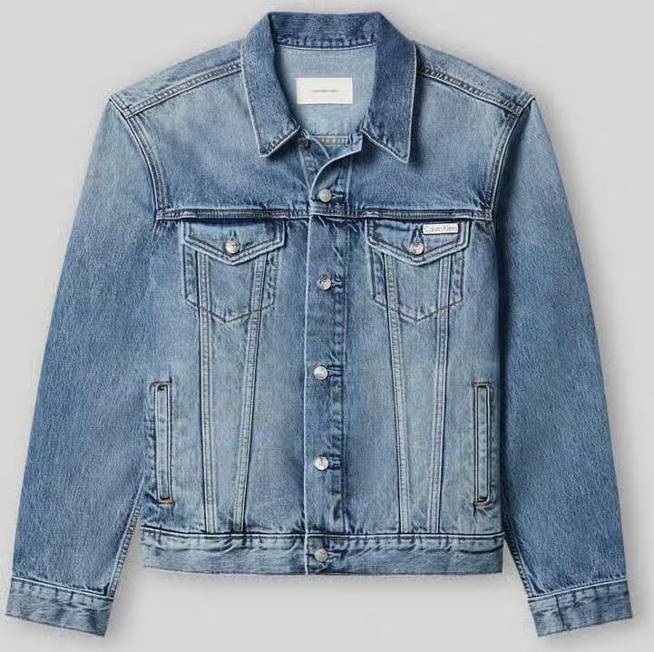 Calvin Klein Jeans regular fit jeansjack van puur katoen - Foto 3