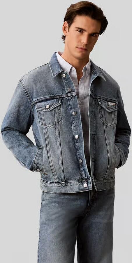 Calvin Klein Jeans Blazer Lv04rf957g Andrew Classic Trucker - Foto 4