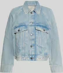 Calvin Klein Jeans regular fit jeansjack van puur katoen met logoband