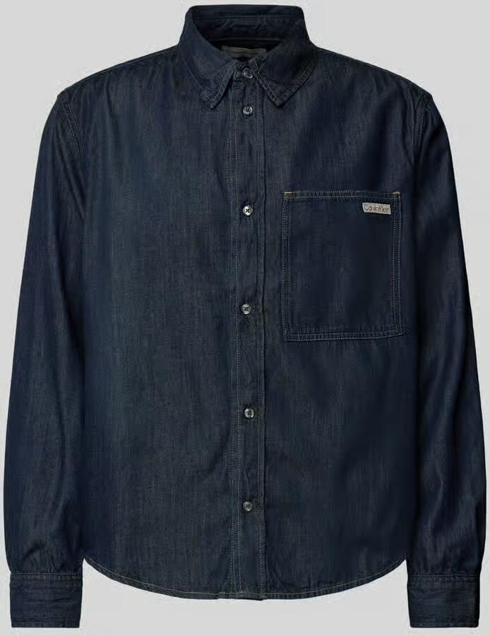 Calvin Klein Jeans Lange mouwen shirt lente zomer collectie Blue Heren - Foto 2