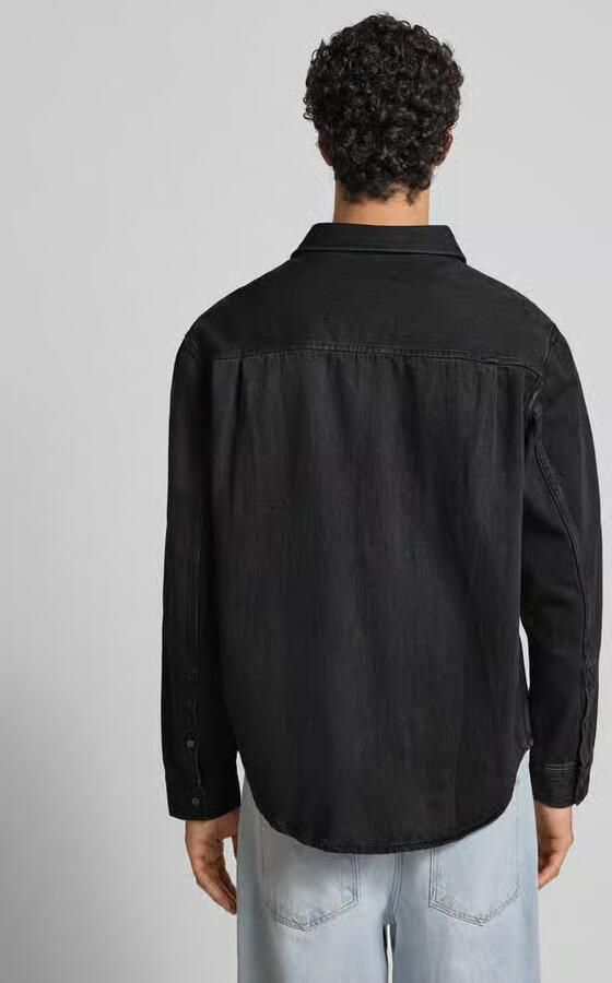 Calvin Klein Jeans Regular fit jeansoverhemd met logopatch model 'Classic' - Foto 8