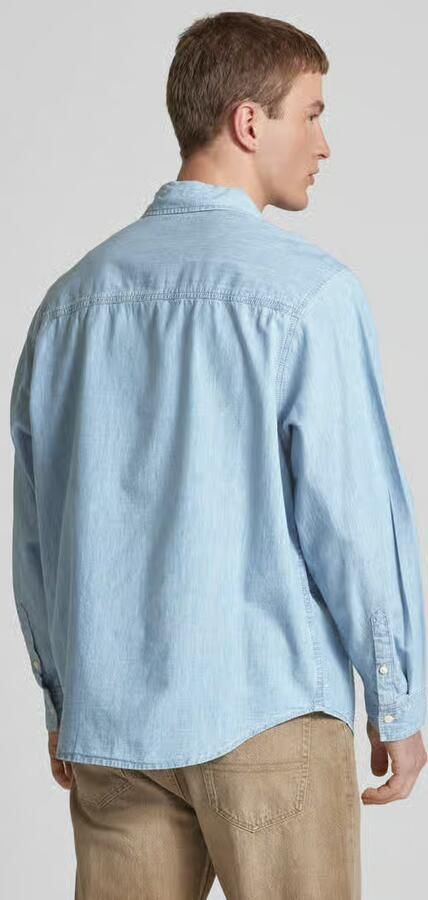 Calvin Klein Jeans Regular fit jeansoverhemd met opgestikte borstzakken - Foto 5