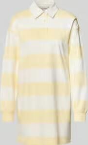 Calvin Klein Jeans Mini-jurk met polokraag model 'Varsity'