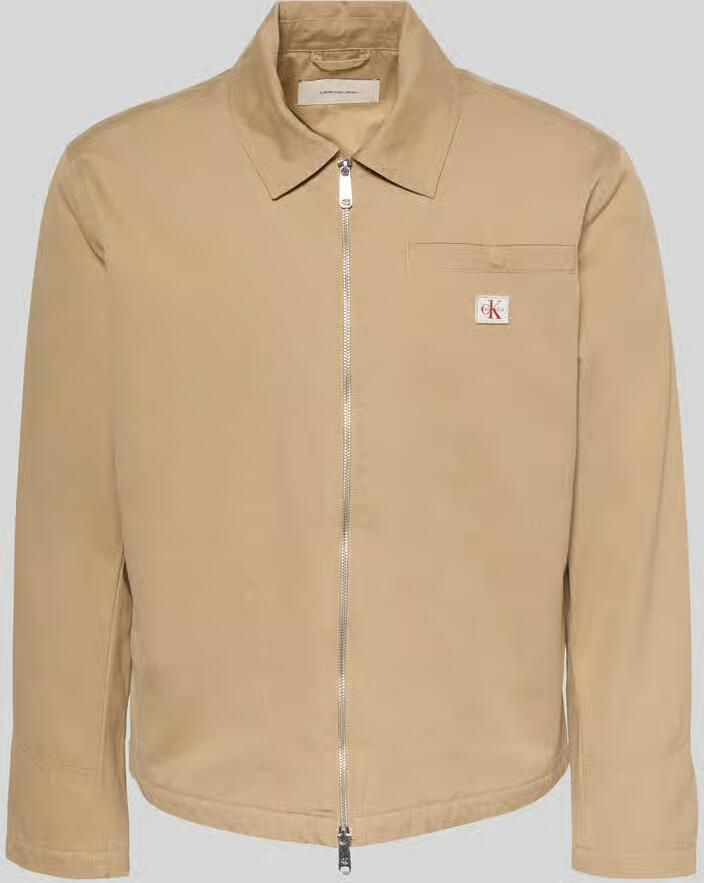 Calvin Klein Jeans regular fit overhemdjack van puur katoen - Foto 2