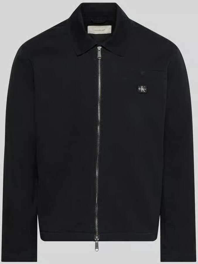 Calvin Klein Jeans regular fit overhemdjack van puur katoen - Foto 2