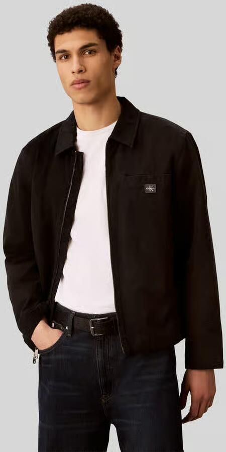 Calvin Klein Jeans regular fit overhemdjack van puur katoen - Foto 2