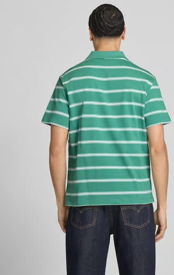 Calvin Klein Jeans regular fit poloshirt met gestikt logo - Foto 2