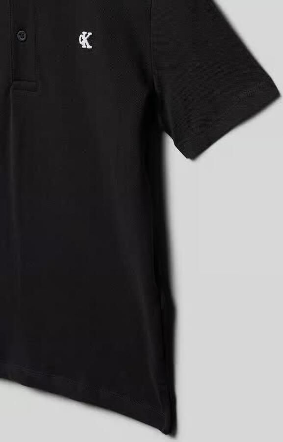 Calvin Klein Jeans regular fit poloshirt van katoenmix - Foto 3