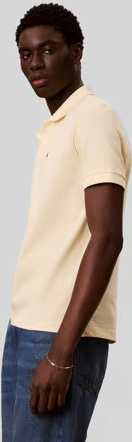Calvin Klein Jeans regular fit poloshirt van puur katoen
