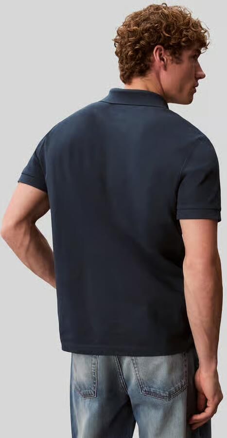 Calvin Klein Jeans regular fit poloshirt van puur katoen