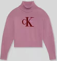 Calvin Klein Jeans regular fit pullover van puur katoen