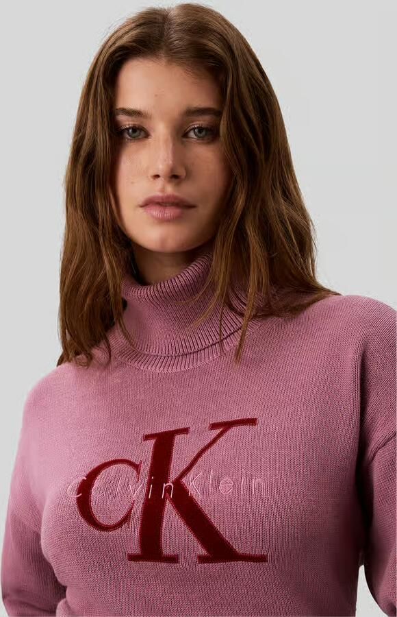 Calvin Klein Jeans regular fit pullover van puur katoen