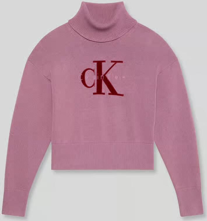 Calvin Klein Jeans regular fit pullover van puur katoen - Foto 2