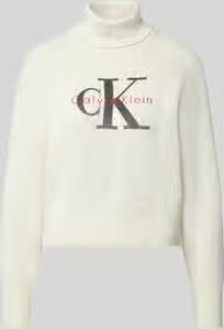 Calvin Klein Jeans regular fit pullover van puur katoen
