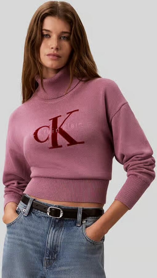 Calvin Klein Jeans regular fit pullover van puur katoen - Foto 2