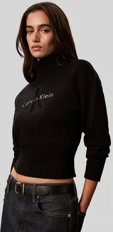 Calvin Klein Jeans regular fit pullover van puur katoen - Foto 3