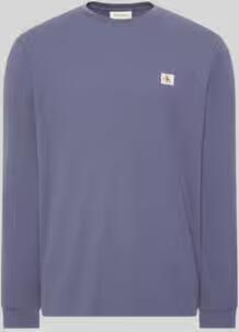 Calvin Klein Jeans regular fit shirt met lange mouwen van katoenmix - Foto 2
