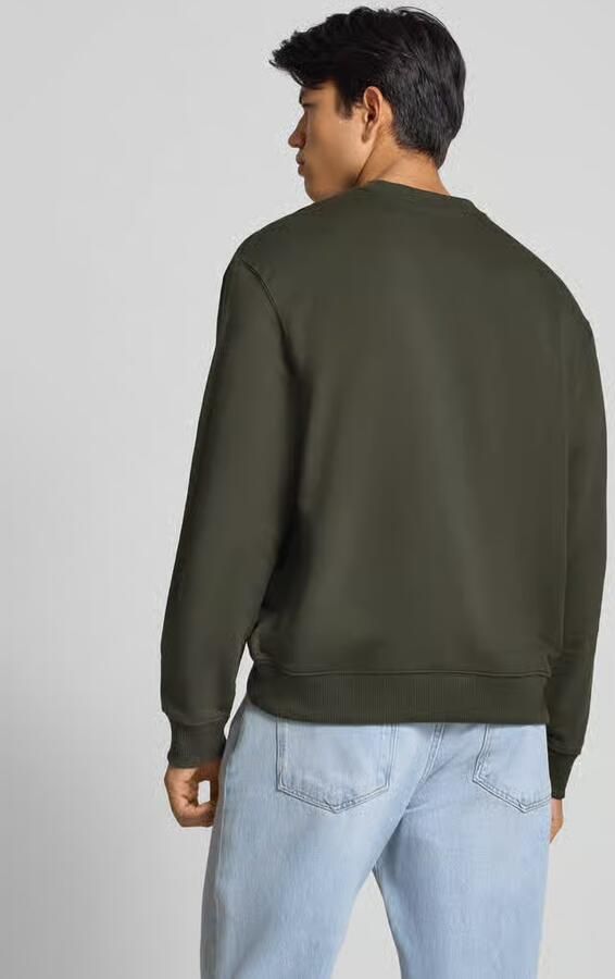 Calvin Klein Jeans Regular fit sweatshirt met logoprint model 'Terry'