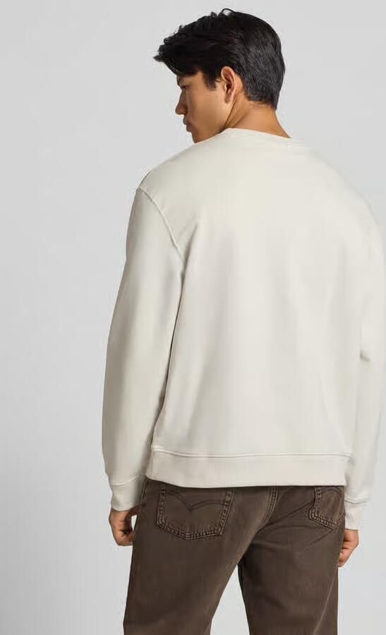 Calvin Klein Jeans Regular fit sweatshirt met logoprint model 'Terry' - Foto 5