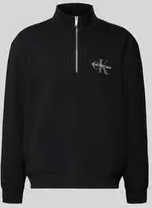 Calvin Klein Jeans Regular fit sweatshirt met logostitching model 'Terry' - Foto 2