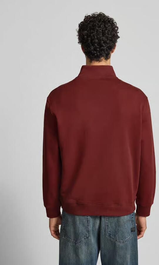 Calvin Klein Jeans Regular fit sweatshirt met logostitching model 'Terry'
