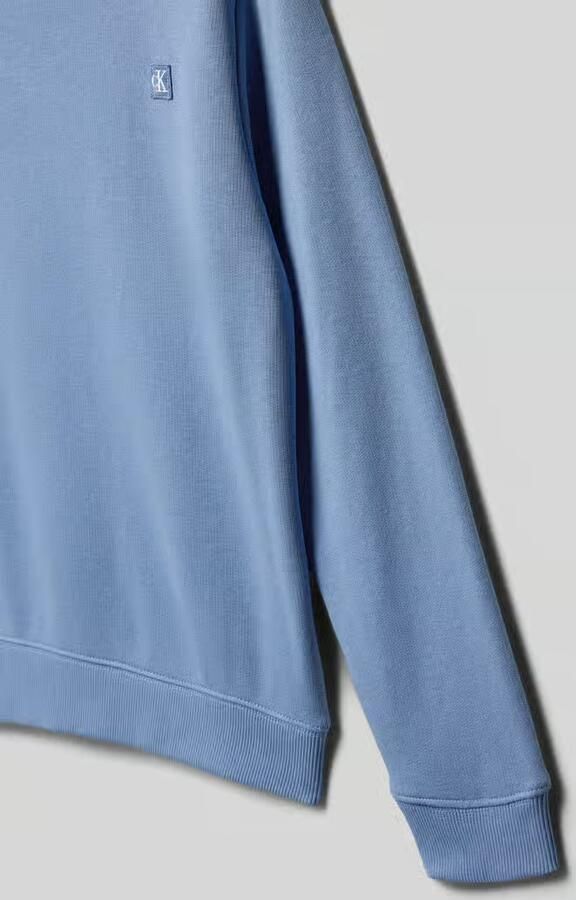 Calvin Klein Jeans regular fit sweatshirt van katoenmix