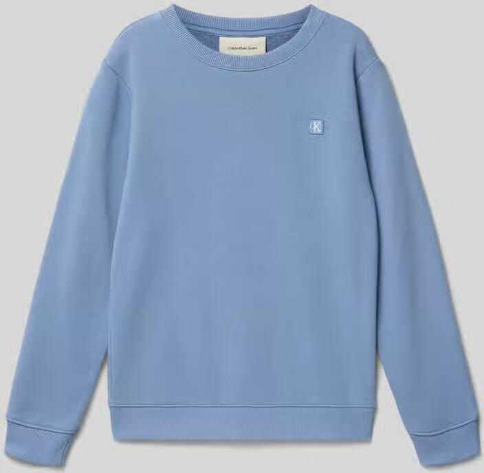 Calvin Klein Jeans regular fit sweatshirt van katoenmix - Foto 2