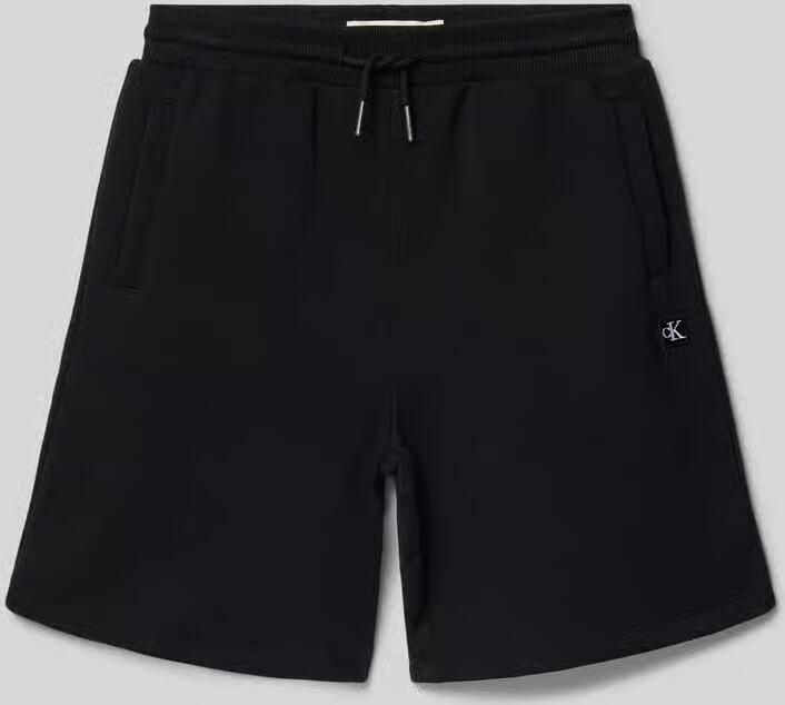 Calvin Klein Jeans regular fit sweatshorts van katoenmix - Foto 5