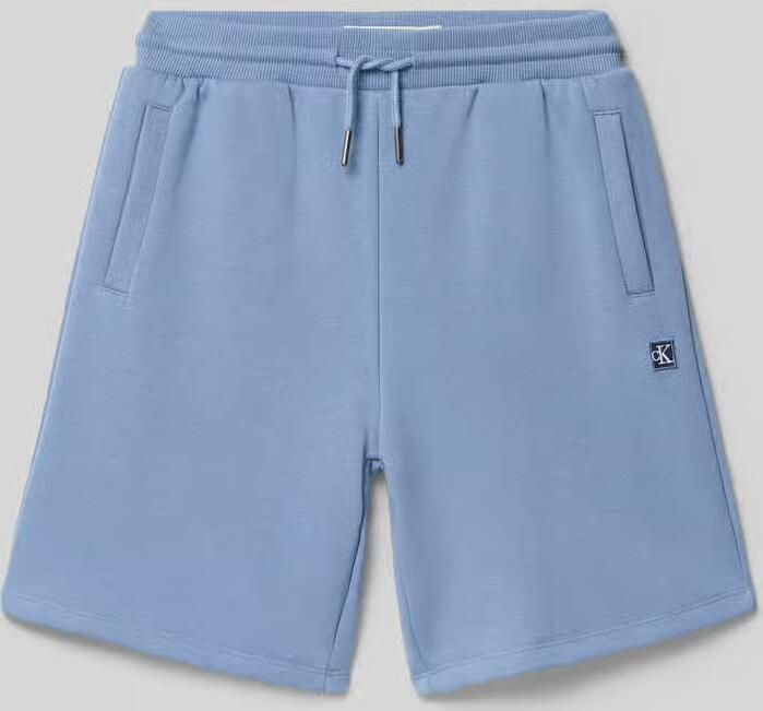 Calvin Klein Jeans regular fit sweatshorts van katoenmix - Foto 5