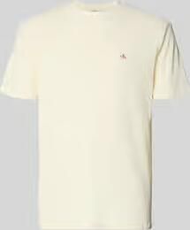 Calvin Klein Jeans Regular Fit T-shirt met logo-patch - Foto 4