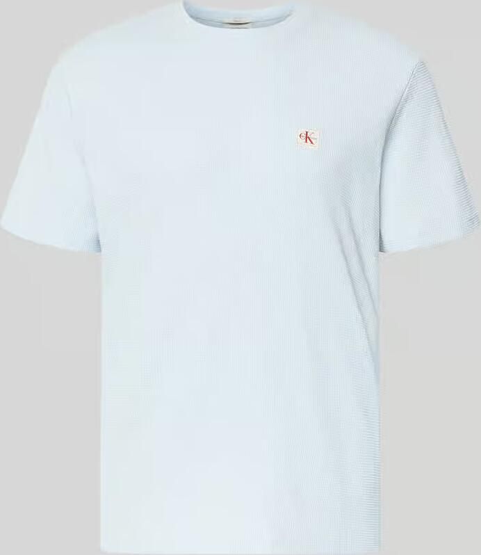 Calvin Klein Jeans Regular Fit T-shirt met logo-patch