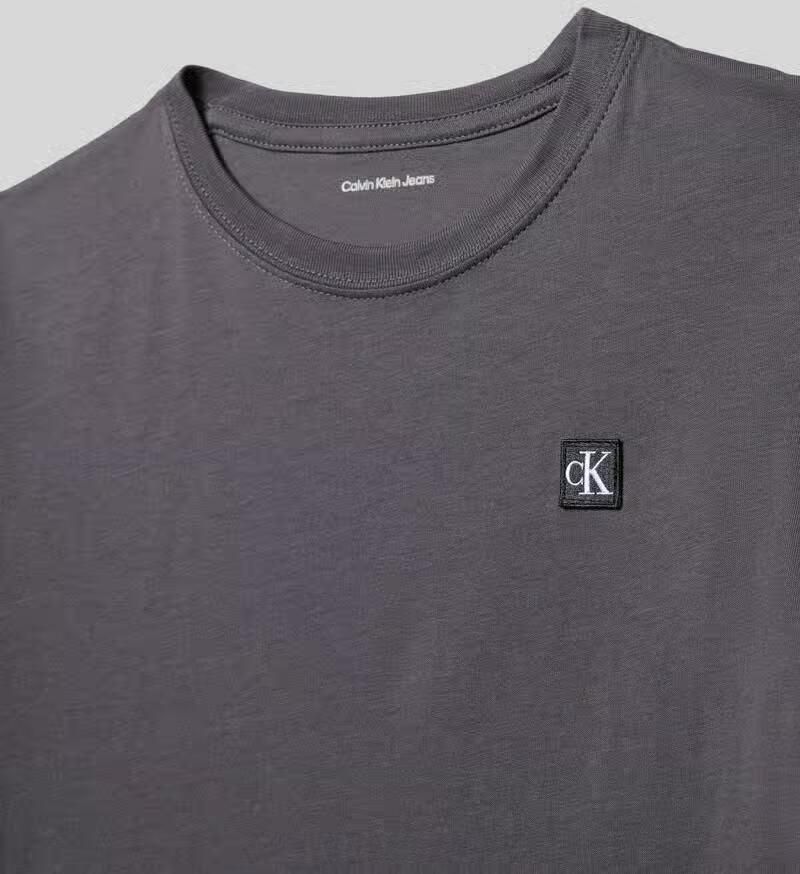 Calvin Klein Jeans Regular fit T-shirt met logopatch model 'Mono' - Foto 2