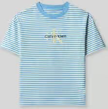 Calvin Klein Jeans regular fit T-shirt met logoprint van puur katoen